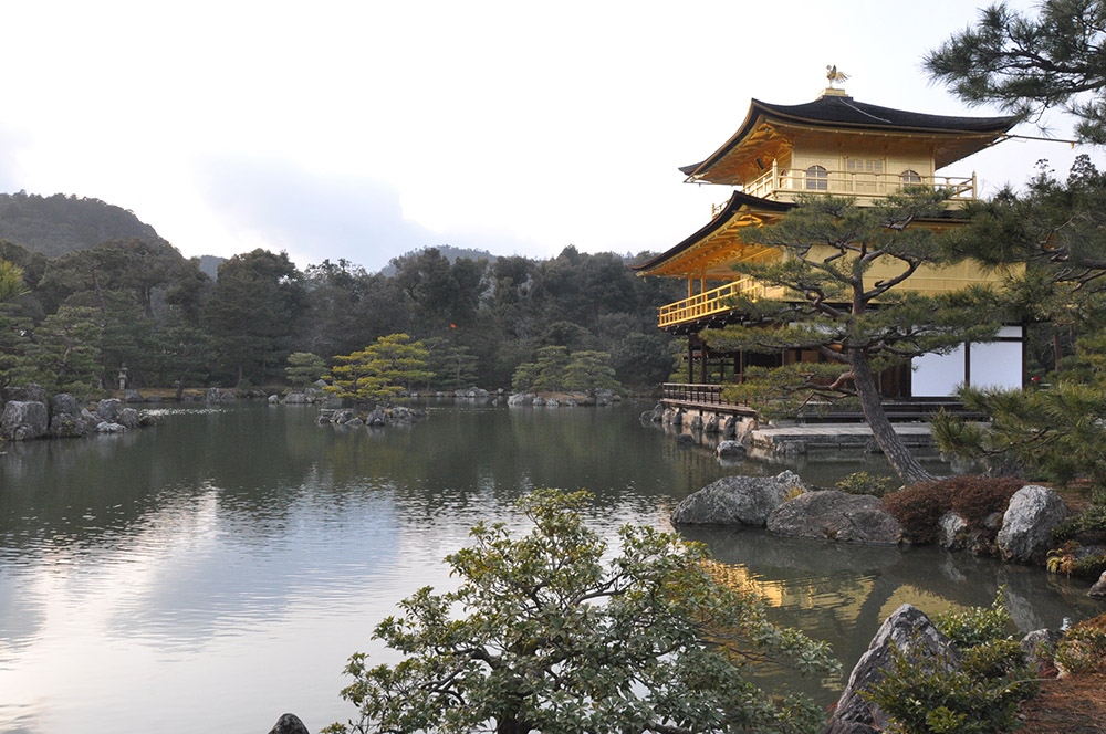 Golden Pavilion Kyoto Kinkaku-ju Temple What to do in Japan