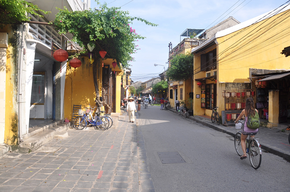 Hoi An Yellow Street Biking Vietnam Itinerary