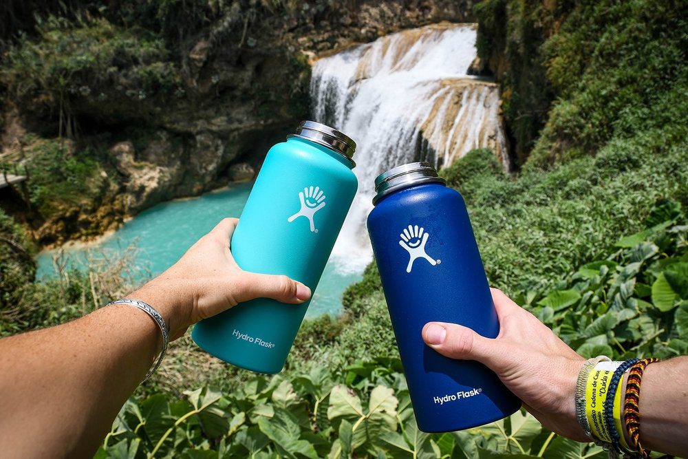 Hydro Flask in a Waterfall Shop Travel Gear