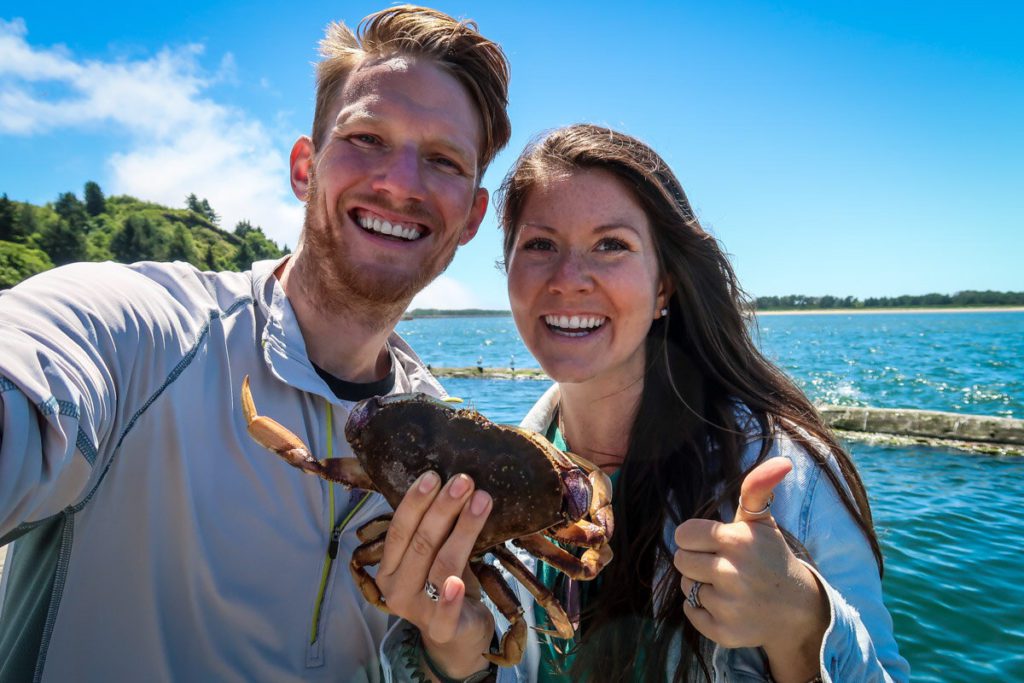 Oregon Coast Road Trip: Crabbing