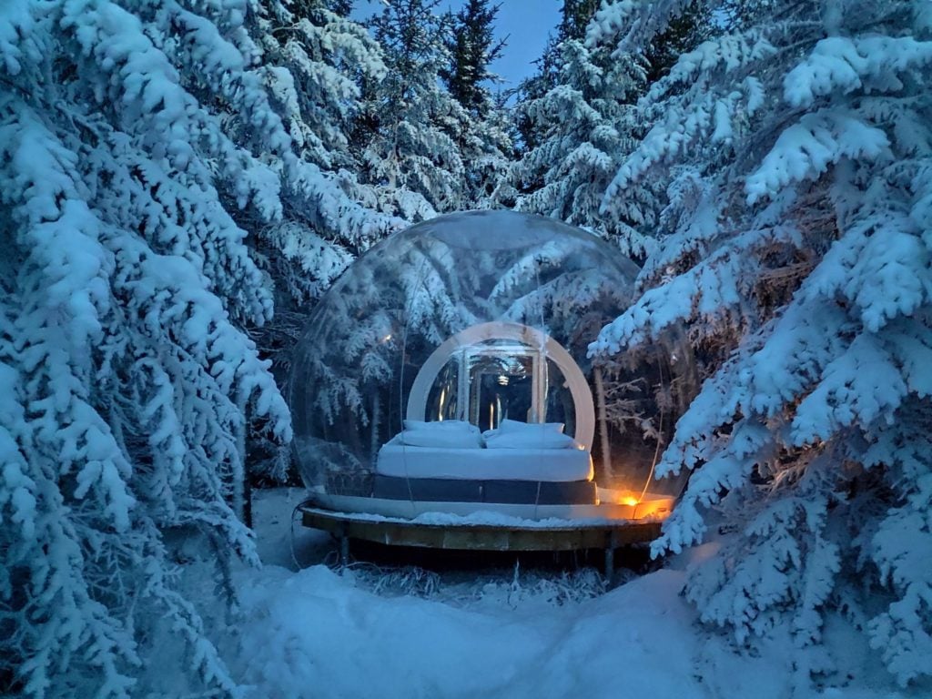 Image source: Iceland Bubble Hotel