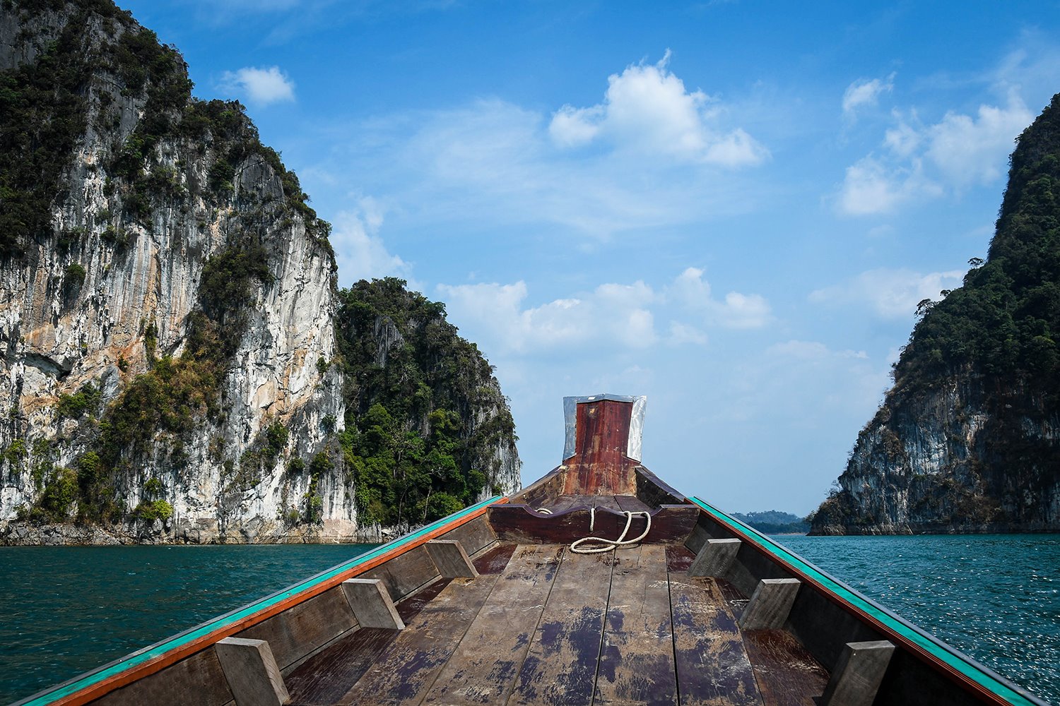 Khao Sok National Park Travel Guide Cheow Lan Lake Longtail boat