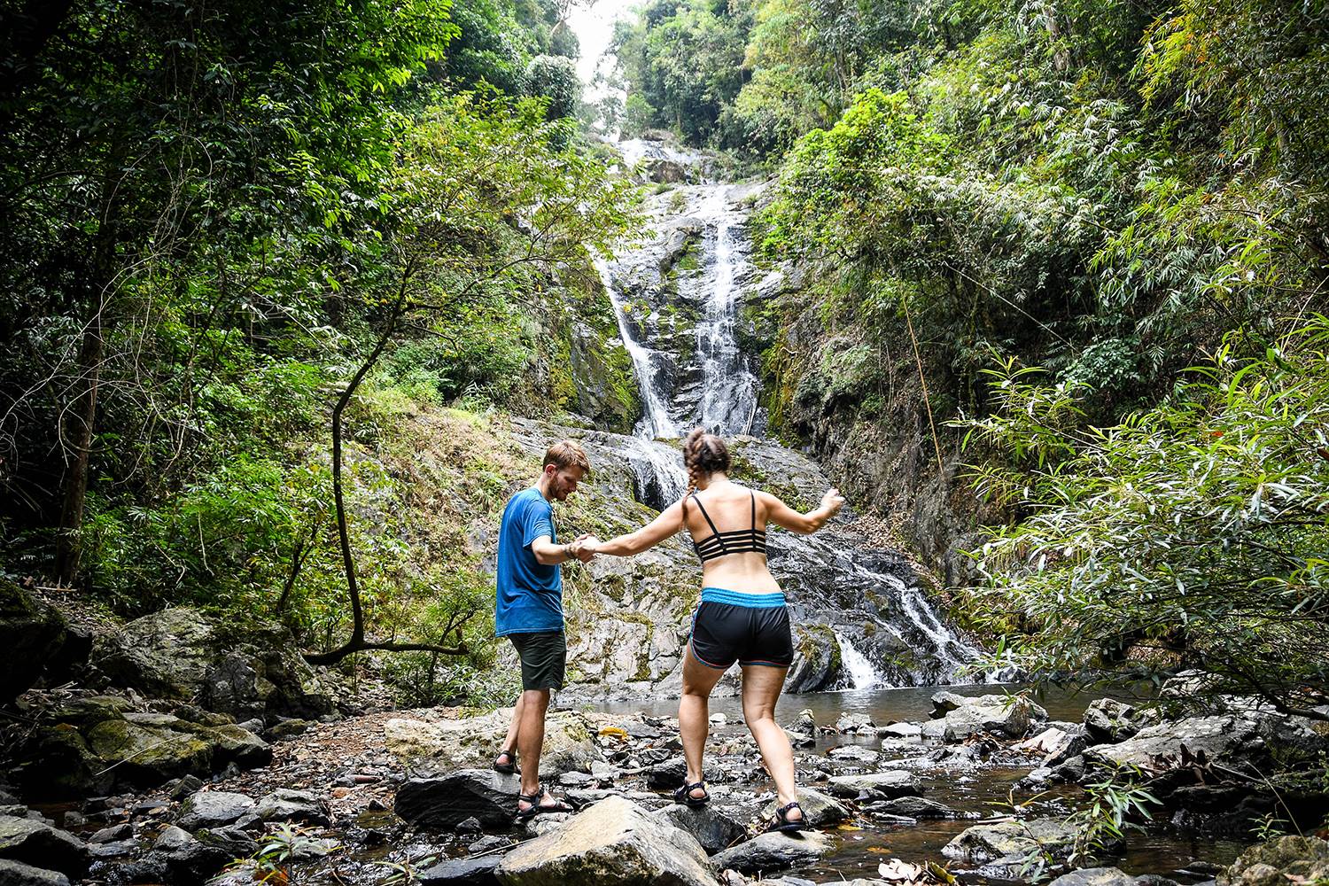 Khao Sok National Park Travel Guide Than Sawan Waterfall