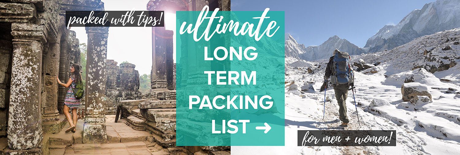 Long-term travel packing guide | Two Wandering Soles