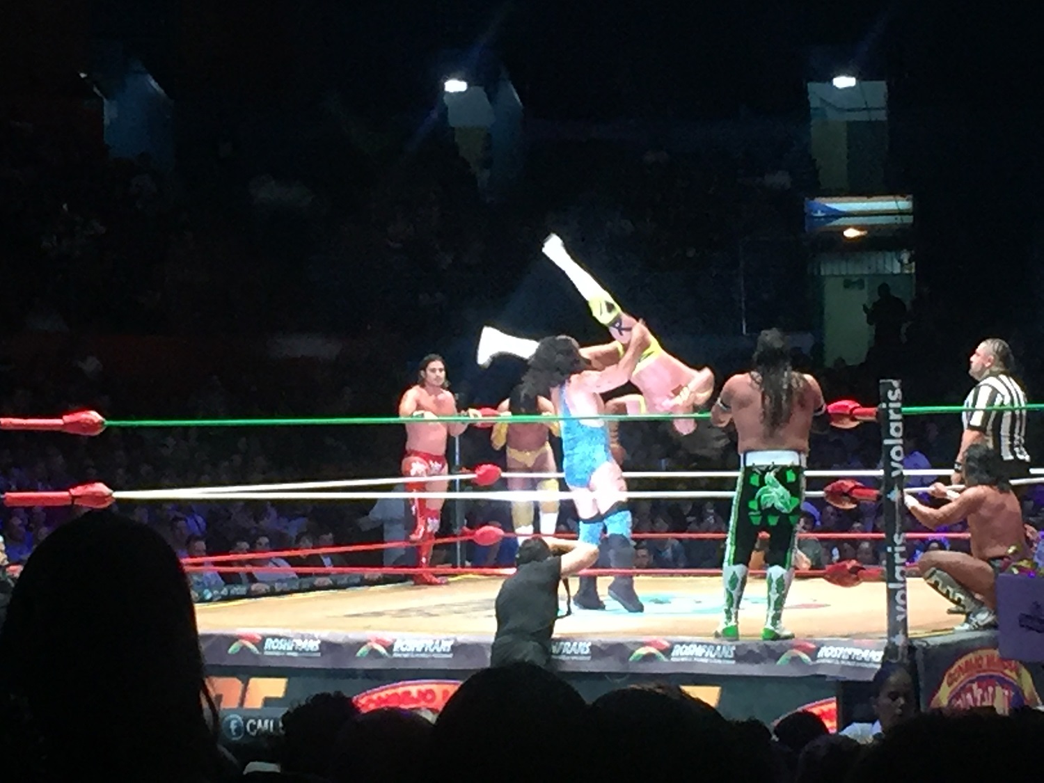 Lucha Libre in Mexico City Without a Tour Wrestling Ring Flip