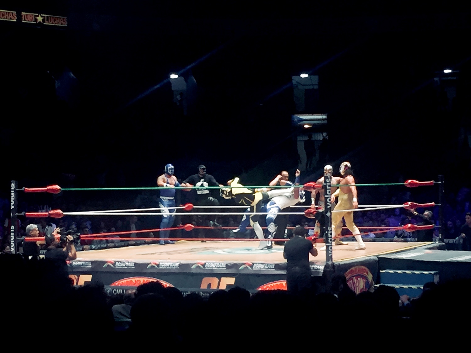 Lucha Libre in Mexico City Without a Tour Wrestling Ring Kick
