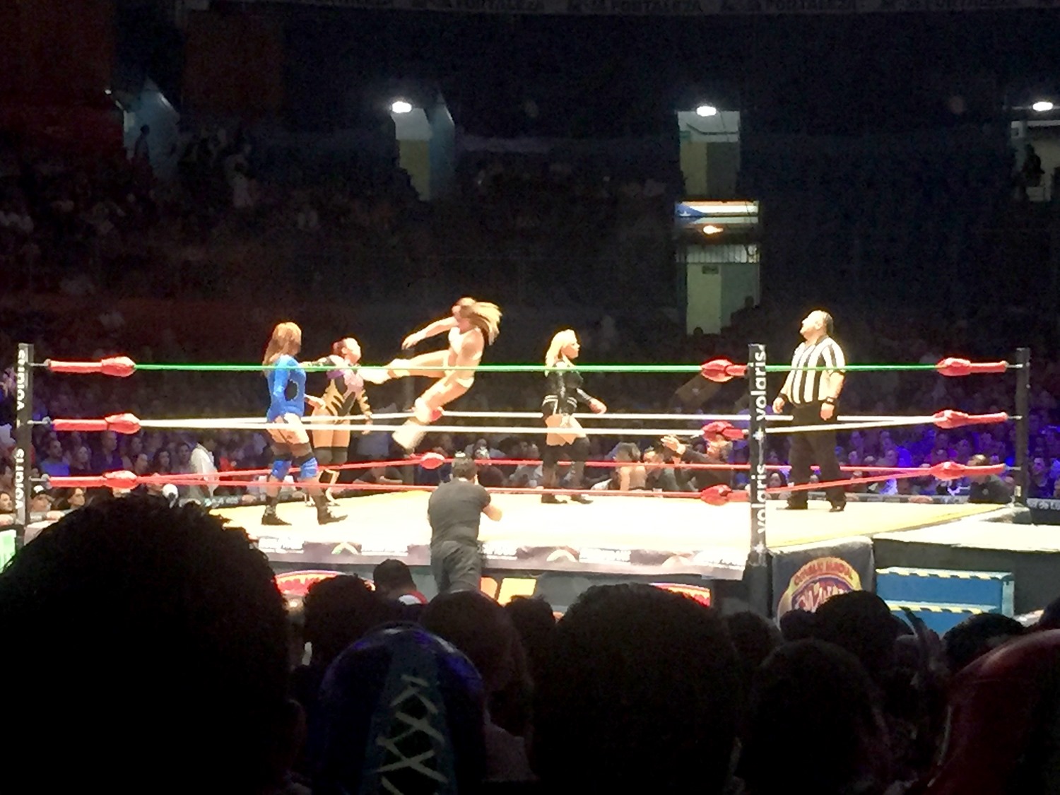 Lucha Libre in Mexico City Without a Tour Wrestling Ring Women