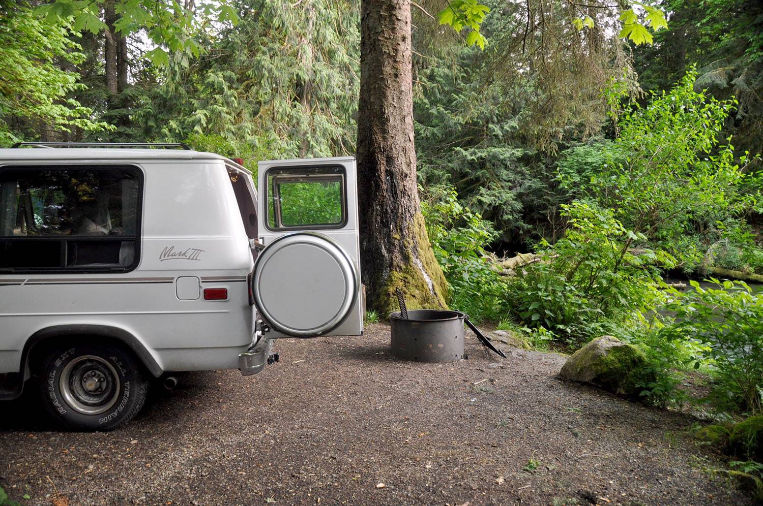 Lyre Campground Olympic Peninsula