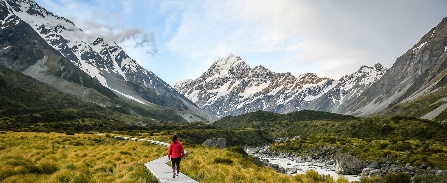New Zealand Travel Guide Hooker Valley Track