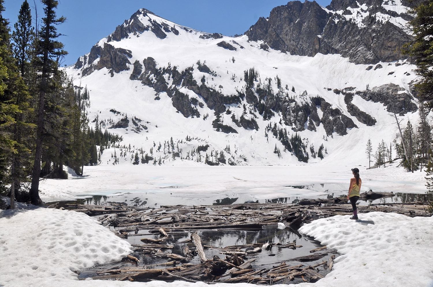 One Wild Week Road Tripping in Idaho Sawtooth Mountains Alpine Lake Spring