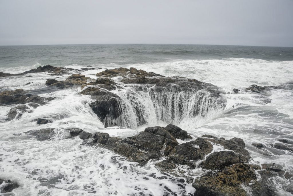 Thors Well Oregon Coast