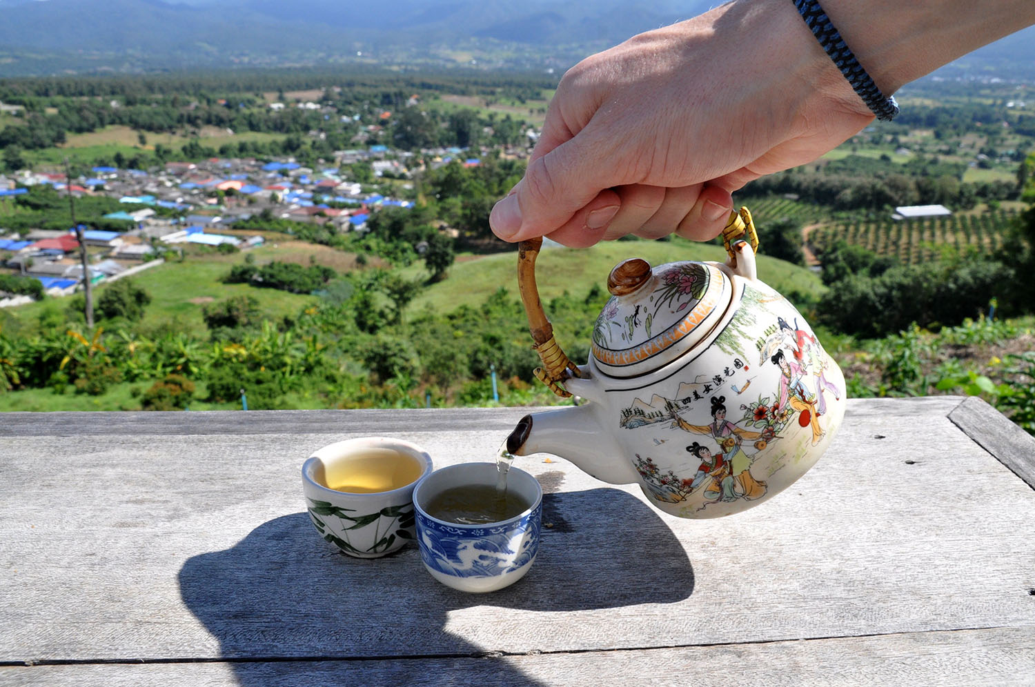 Pai Thailand Viewpoint Tea