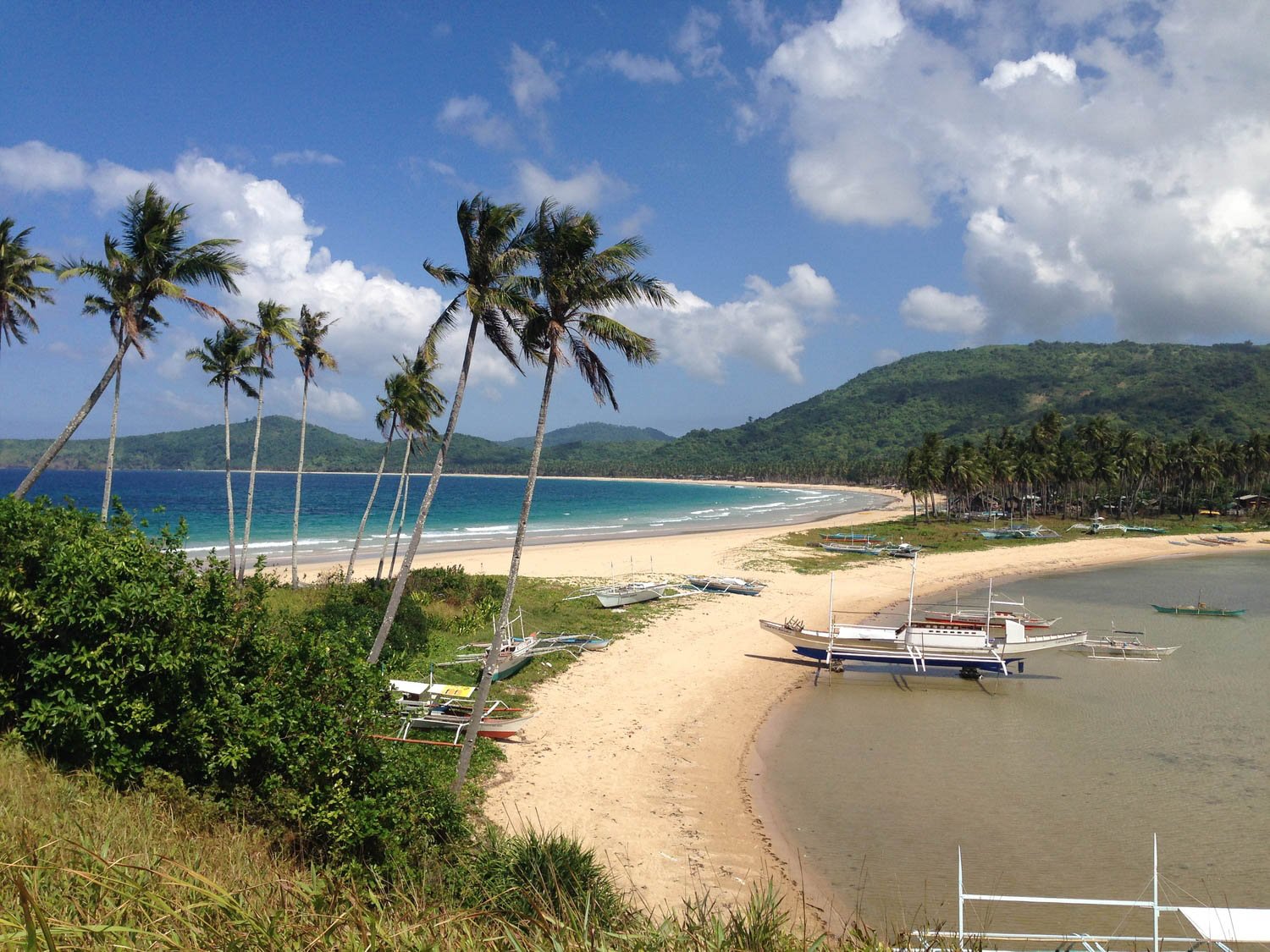 Philippines Palawan Twin Beaches