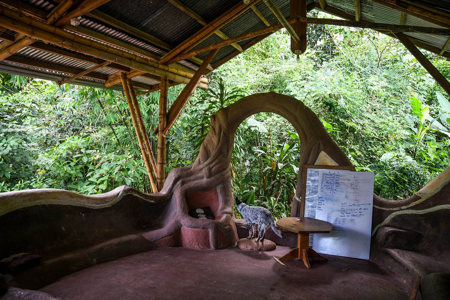 Rancho Mastatal Sustainable Lodge Workshop space