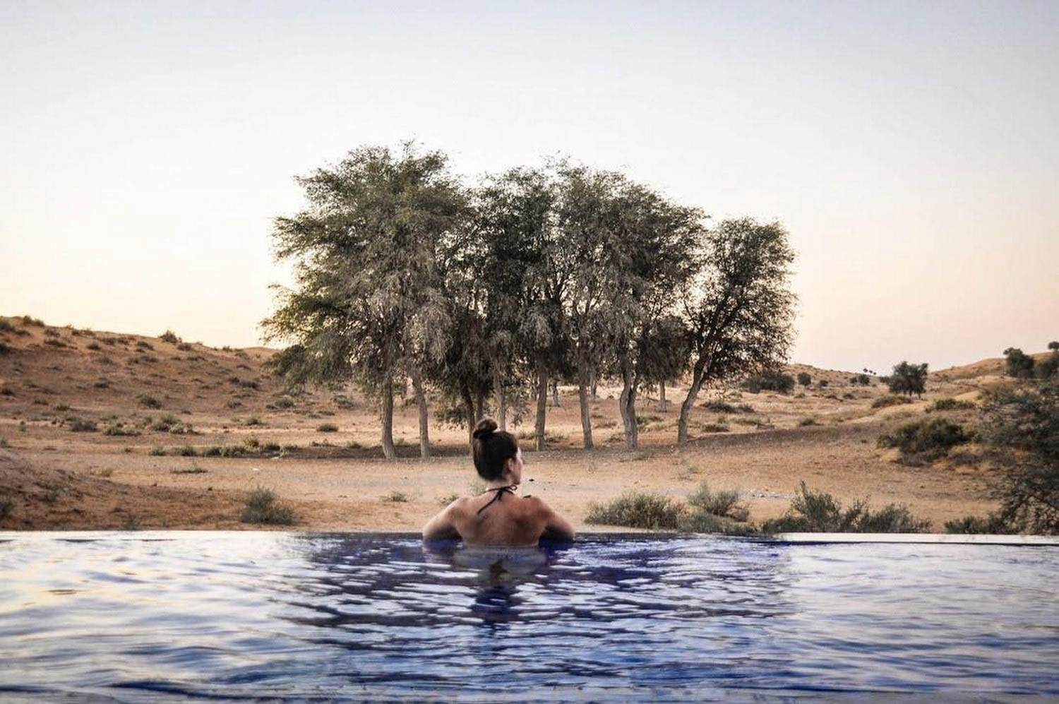 Ritz Carlton Pool Al Wadi Desert Ras Al Khaimah