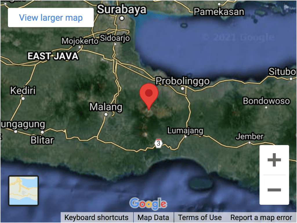 Mount Bromo Location Map | Two Wandering Soles