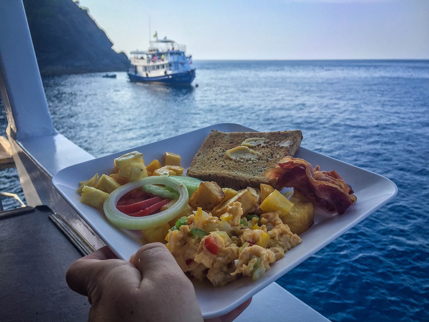 Similan Islands Liveaboard Wicked Diving Thailand Food Meals