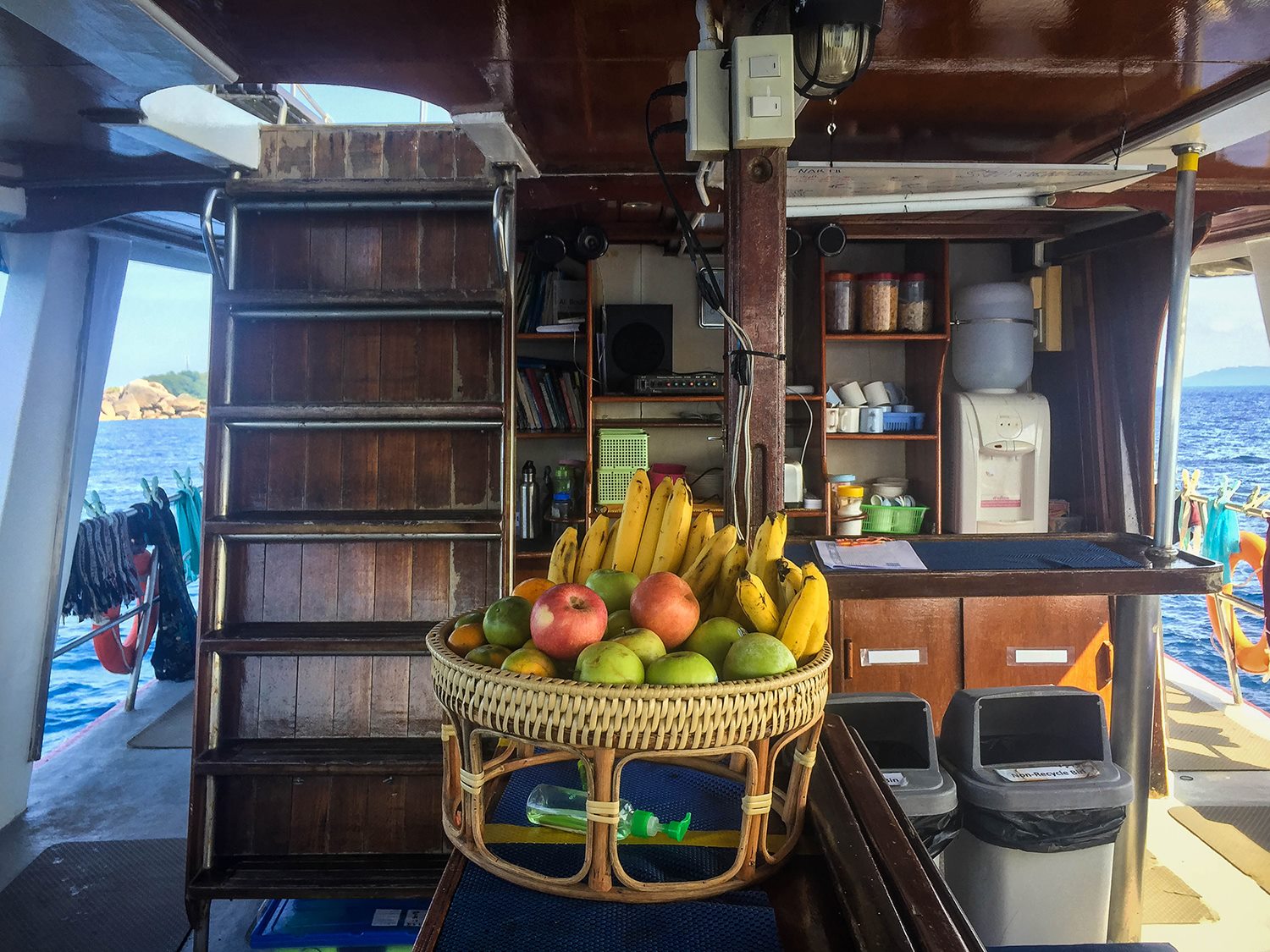 Similan Islands Liveaboard Wicked Diving Thailand Main Deck Common Area