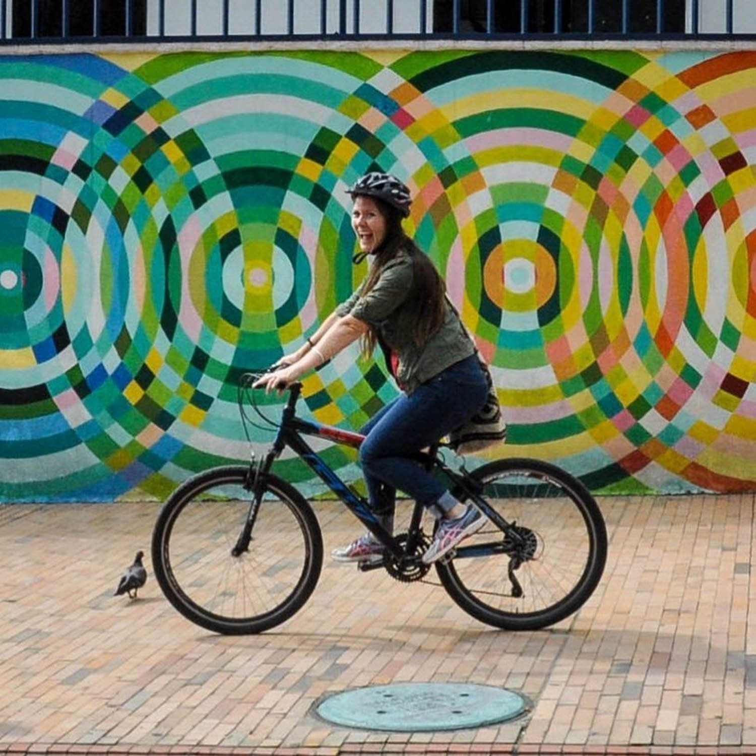 Sustainable Travel Biking Bogota Colombia