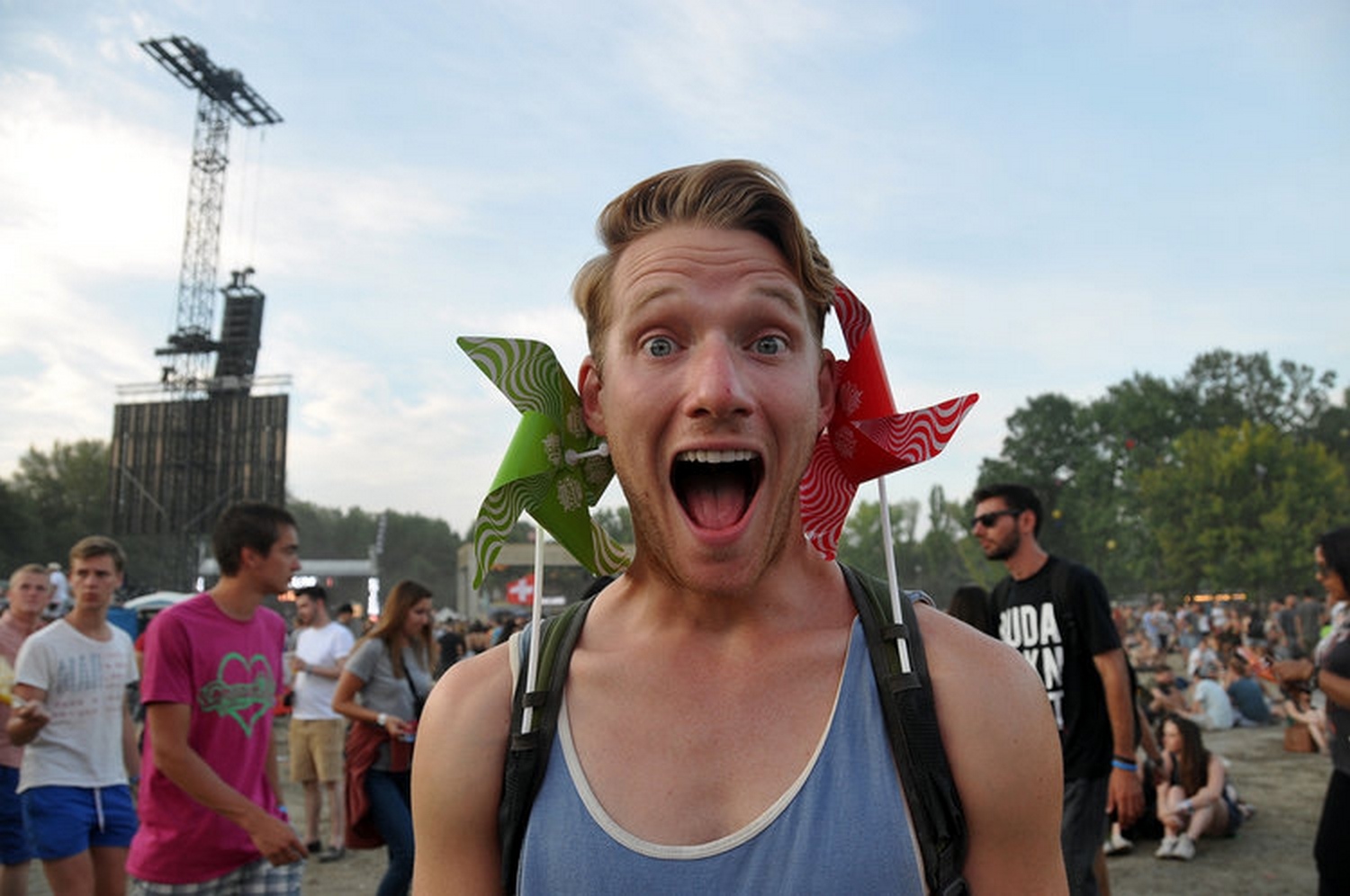 Sziget Music Festival Pinwheel Things to Do in Budapest Travel