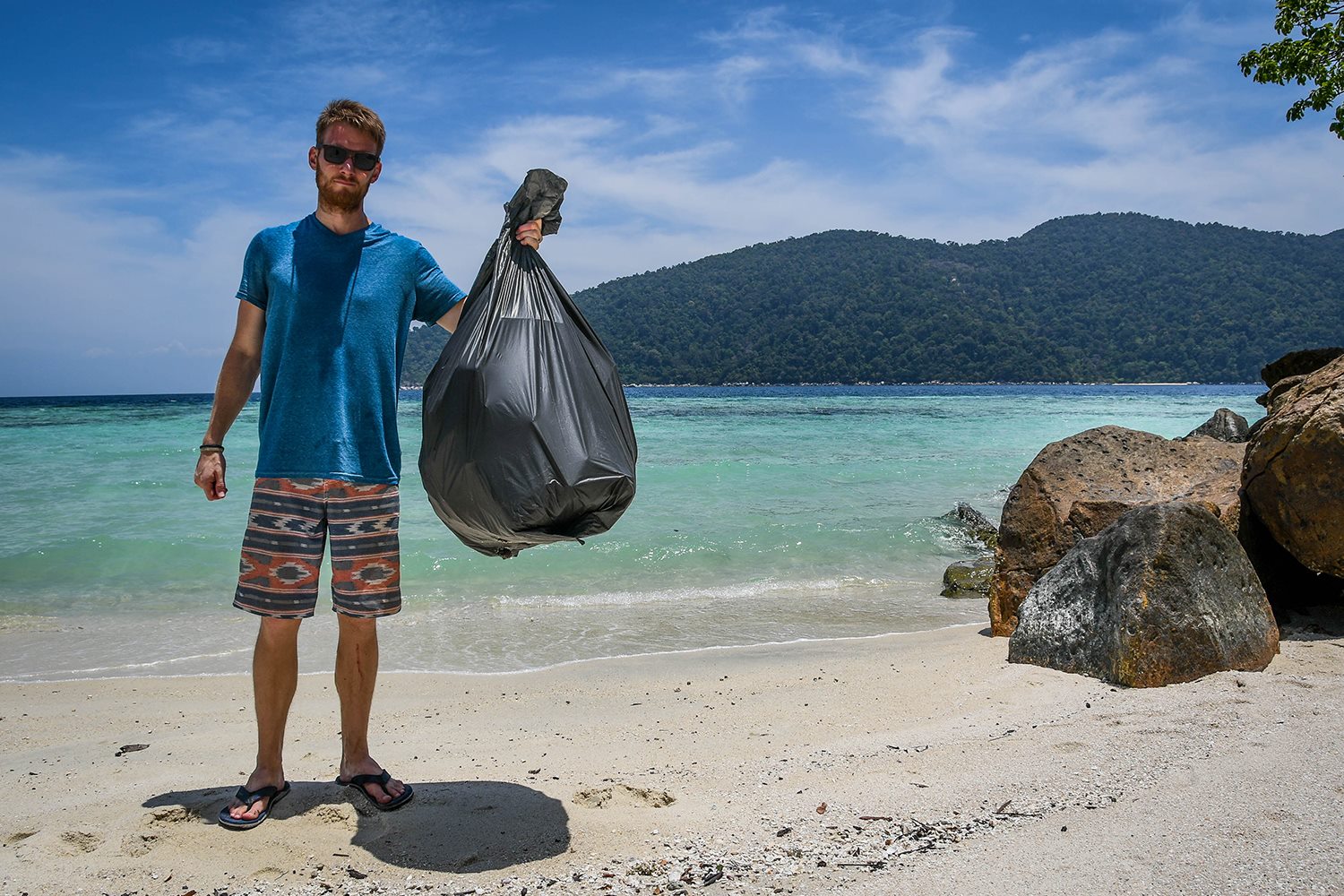 Things to Do in Koh Lipe Thailand Island Trash Hero Beach Clean up