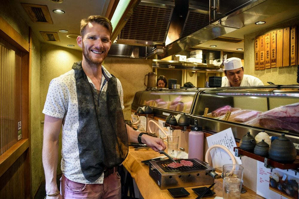 Things to do in Tokyo | grill your own wagyu beef