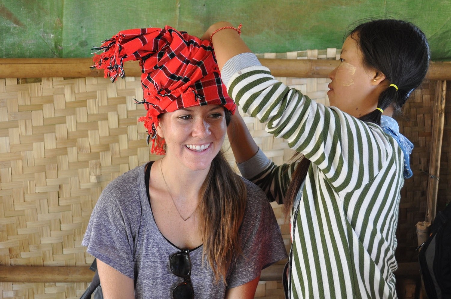 We did a trek and homestay to learn about and interact with the people in the remote countryside of Myanmar.