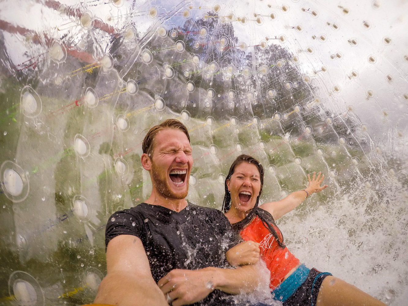 Top Things to Do in New Zealand Zorbing Inflatable Balls