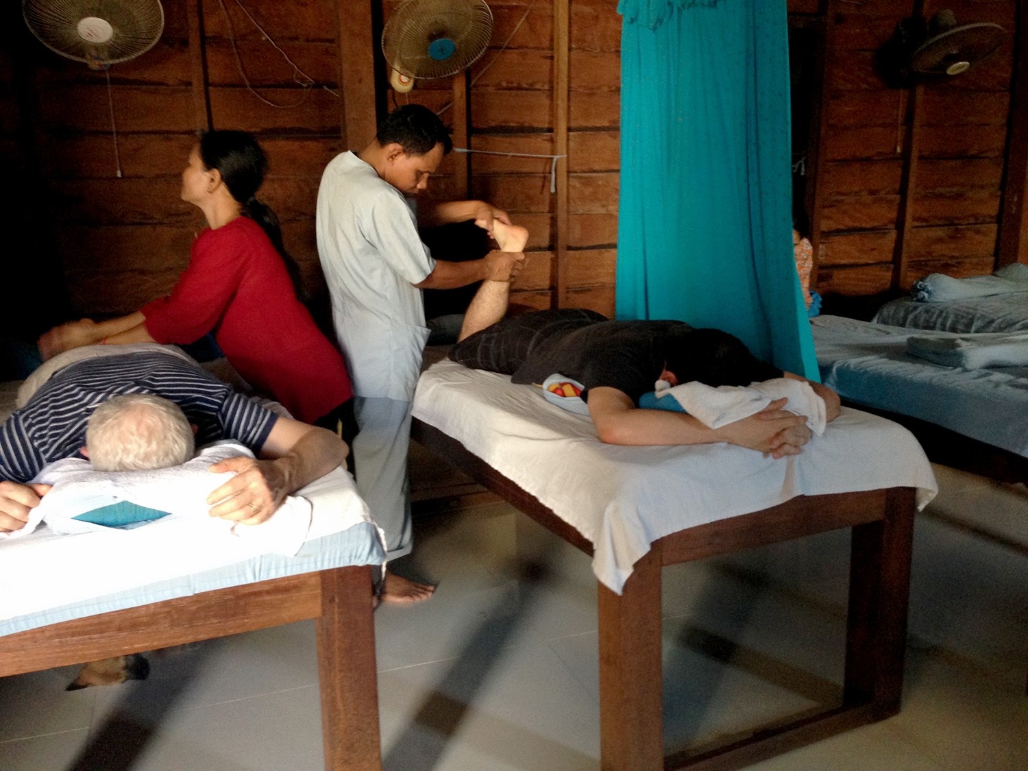 Two Weeks in Cambodia Itinerary Blind Massage