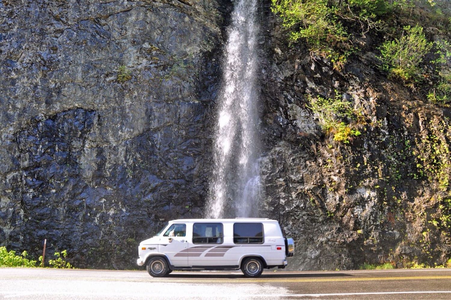 Van Life Q&A waterfall