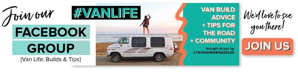 Vanlife Facebook Group | Two Wandering Soles