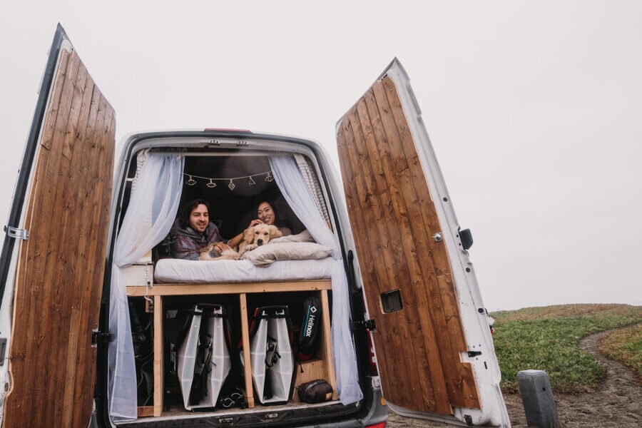 Vanlife with Dogs: Dom, Kodak & Maggie