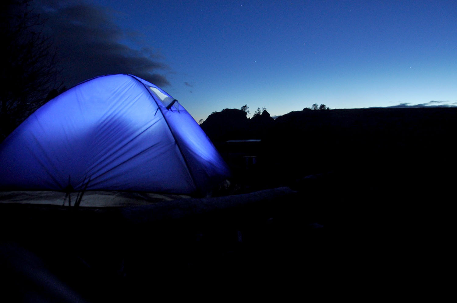 Camping on Shi Shi Beach Olympic Peninsula