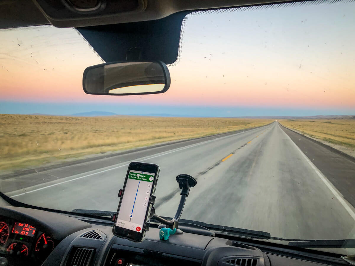 When you’re driving through the middle of nowhere, you have limited cell signal and the sun is setting, you’ll be so relieved to be heading to a safe and nice campsite for the night. Trust us, you don’t want to be in this situation with no destination in mind…