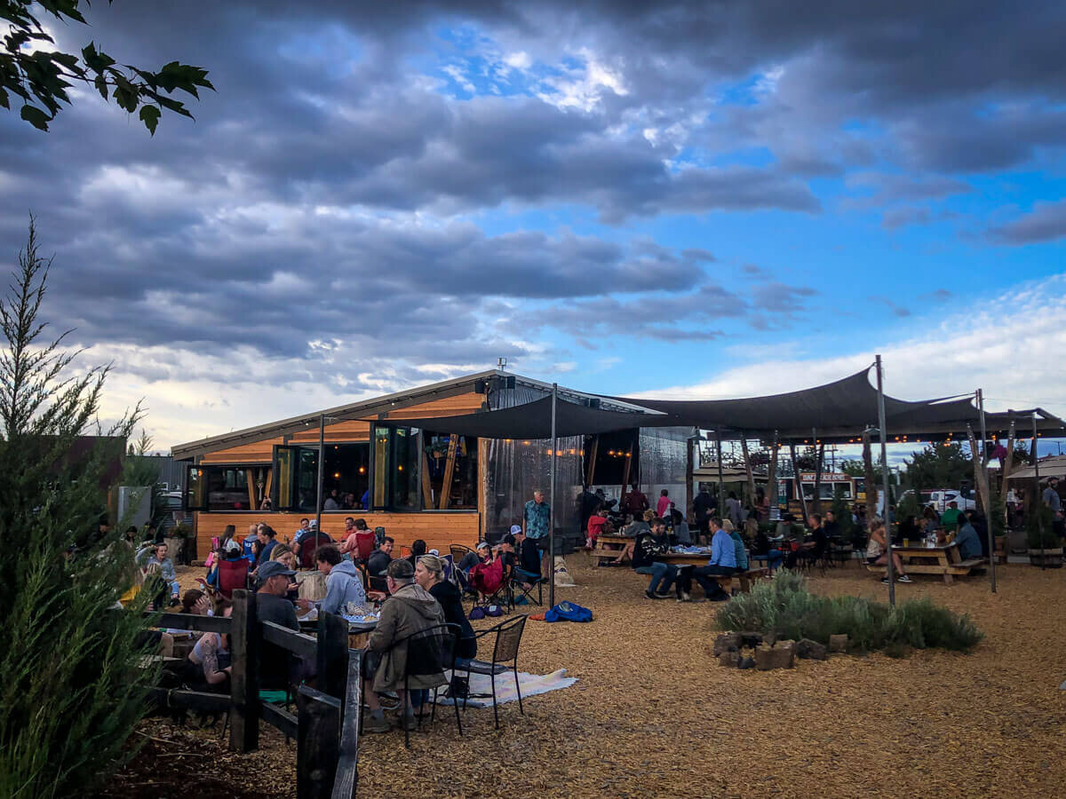 This list includes everything from fine dining to cheap eats, like this taproom and food truck pod,On Tap.
