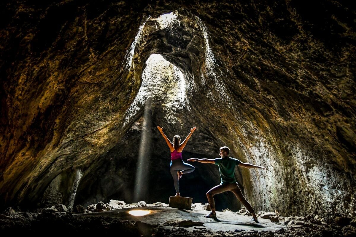 Bend, Oregon | Skylight Cave