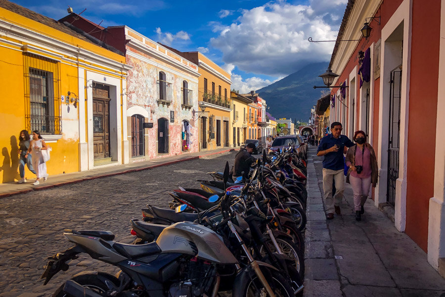 Transportation in Antigua, Guatemala