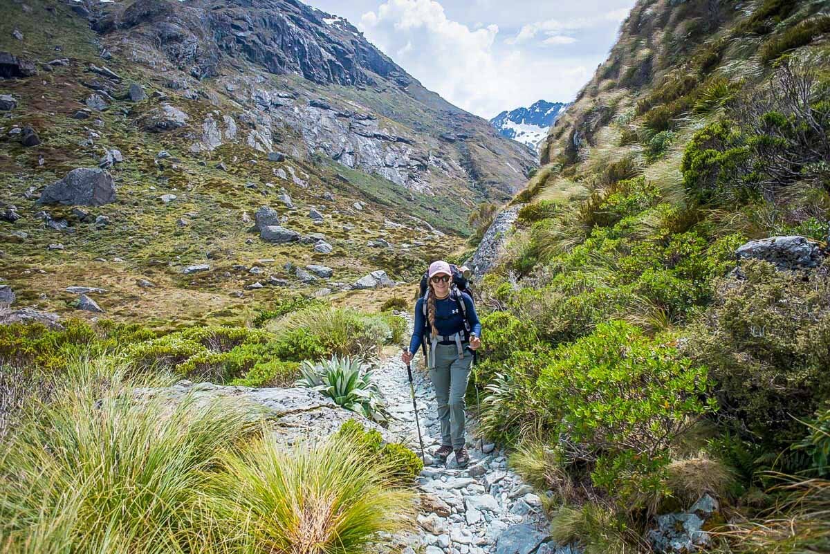 Alpine part of Routeburn Track