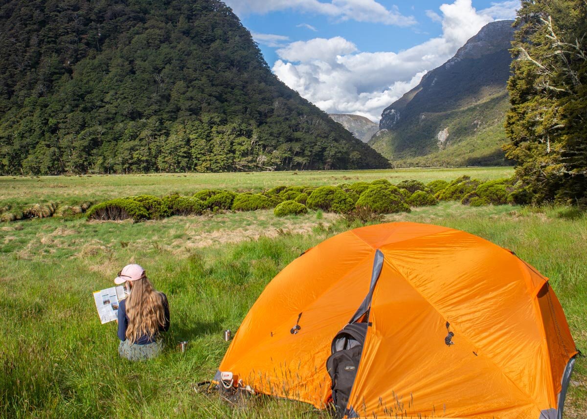 Routeburn Flats Campground