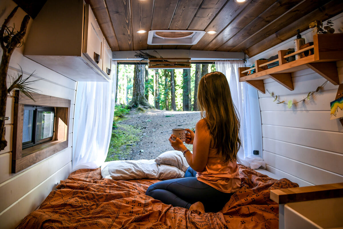 The comfort level of your campervan will have an impact on your rental budget.