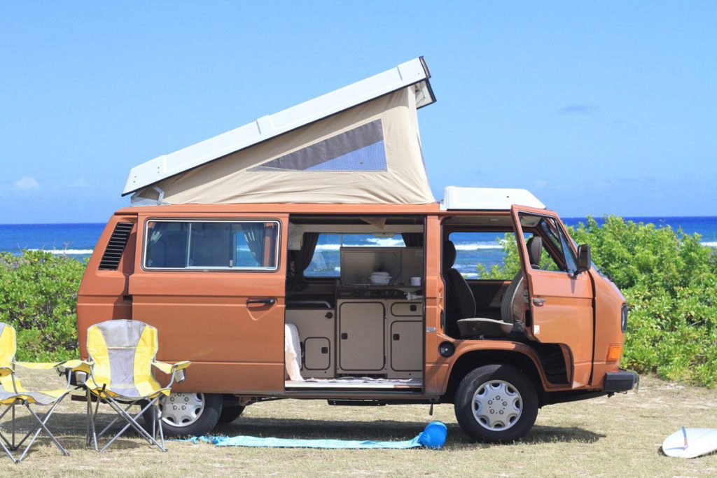 Campervan Rentals USA: Hawaii Surf Campers | Image source: Hawaii Surf Campers