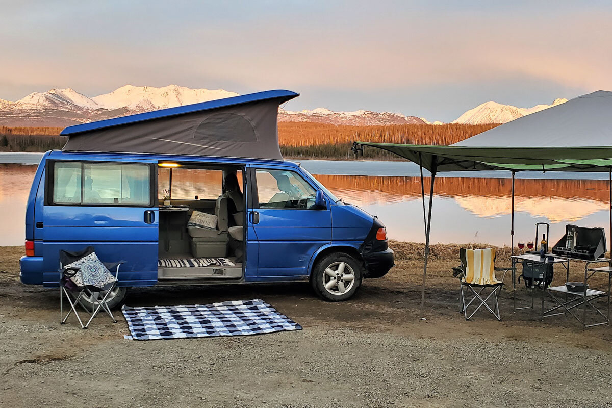 USA campervan rental: 2002 Volkswagon T4 in AK