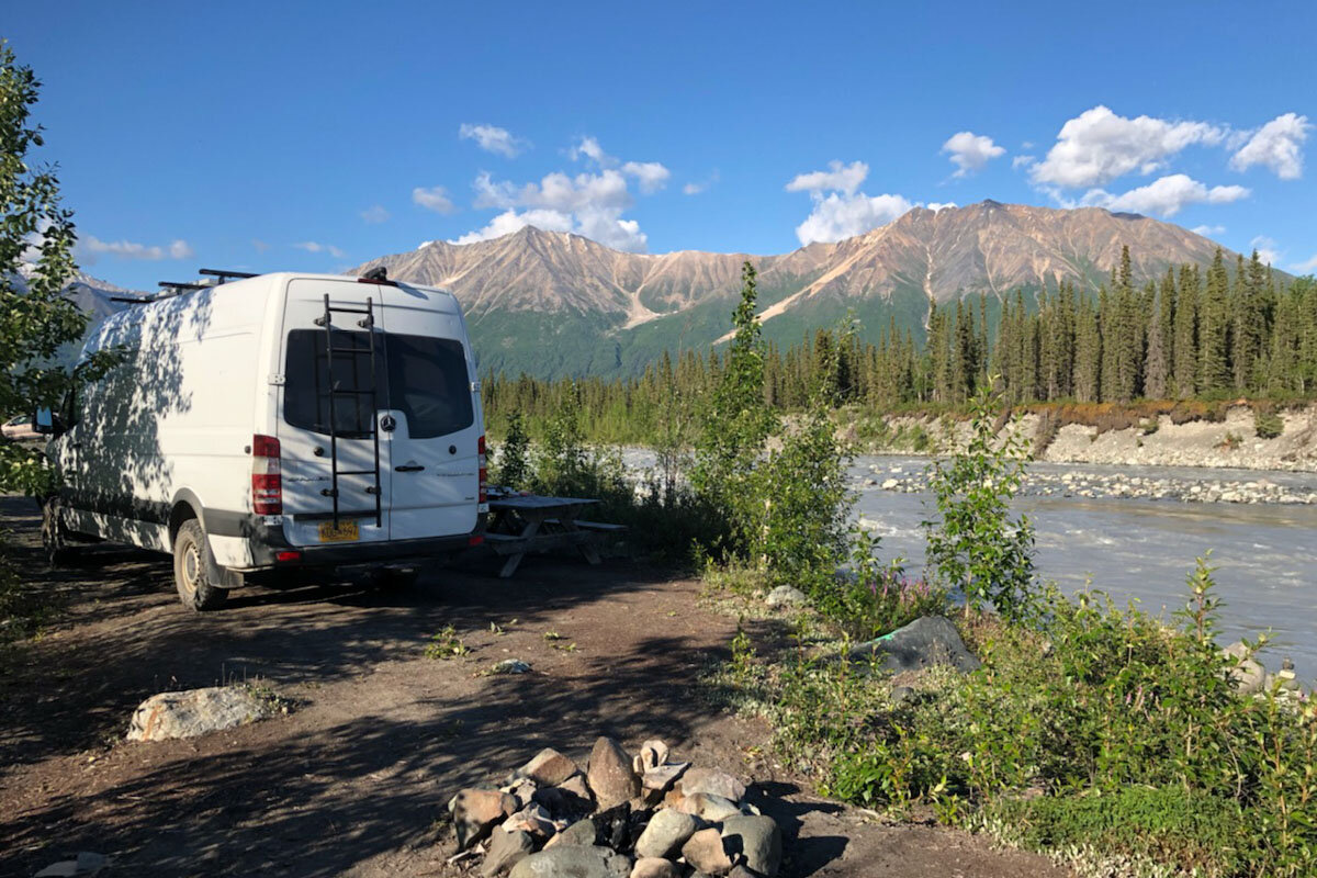 USA campervan rental: 2014 Mercedes Sprinter in AK