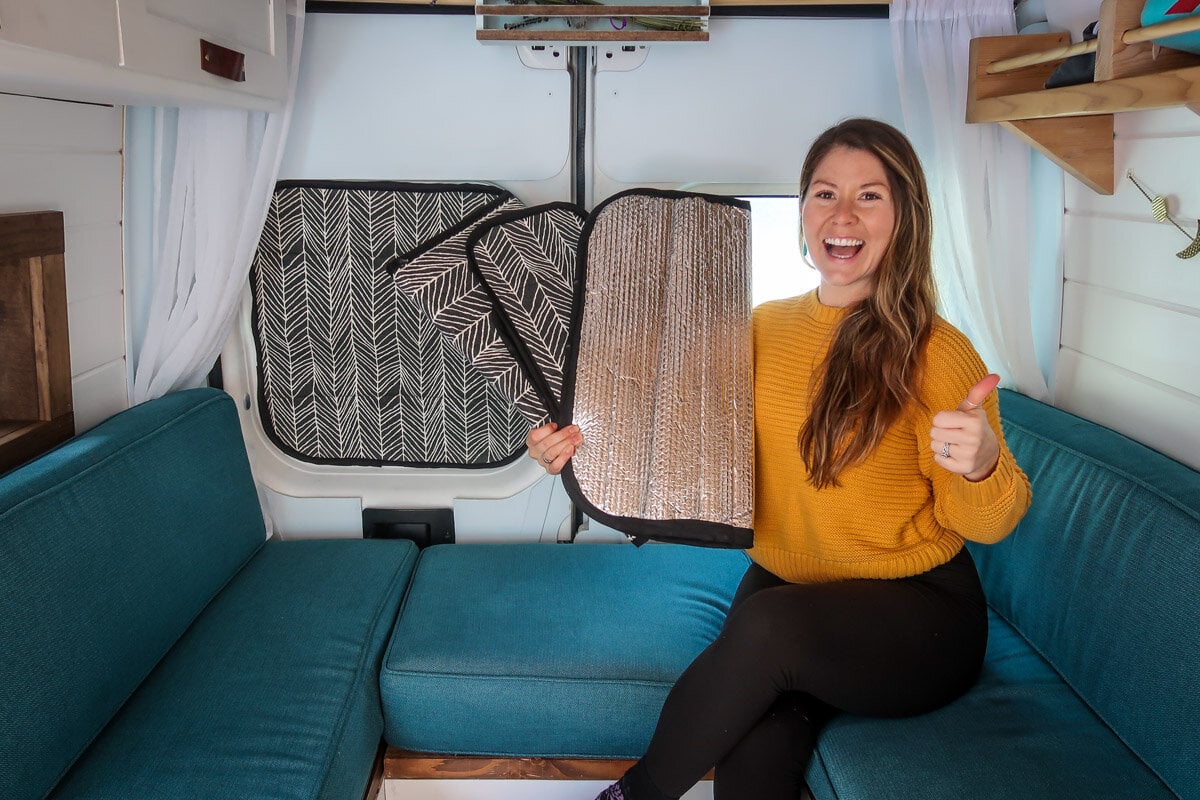 Insulated Campervan Window Covers | DIY Tutorial