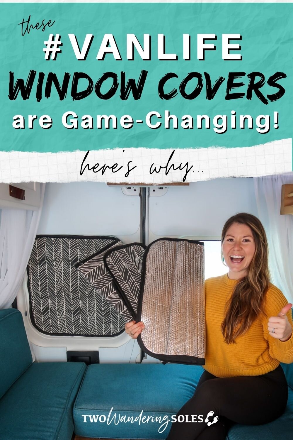 DIY Campervan Window Covers
