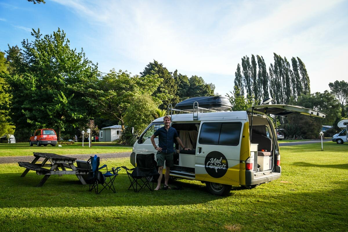 New Zealand Campsites: Taumarunui Holiday Park