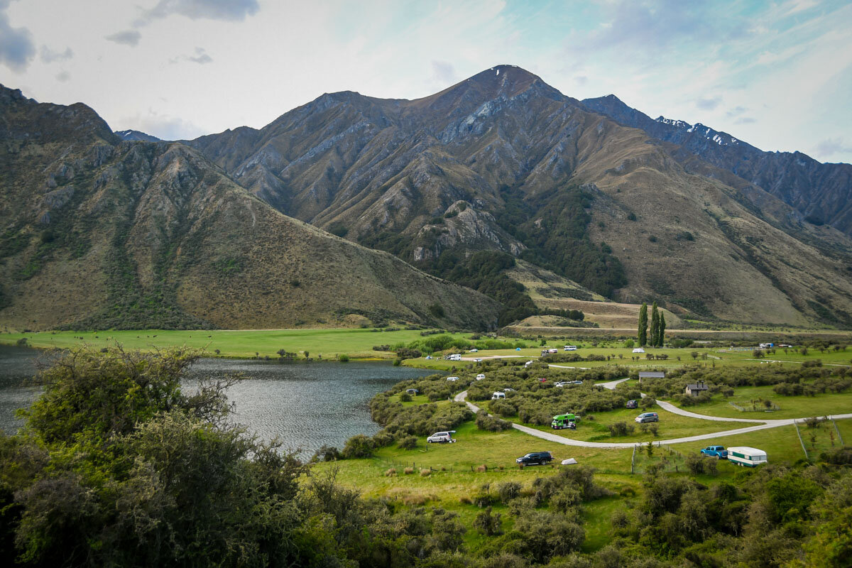 New Zealand Campsites: Moke Lake