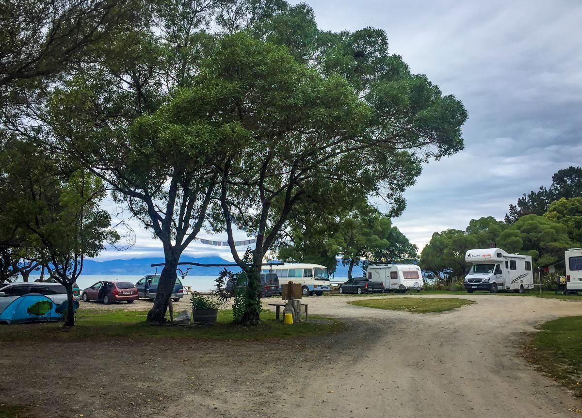 New Zealand Campsites: Kina Recreation Reserve