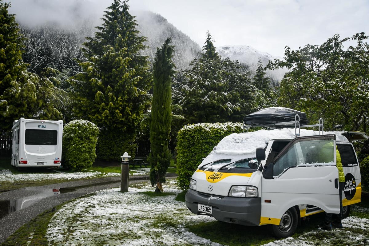 New Zealand Campsites: Queenstown Creeksyde