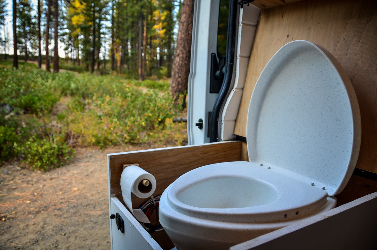 Campervan Layout | Best Toilet for Vanlife